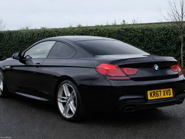 BMW 6-Series Coupe, Diesel, 2017, Black