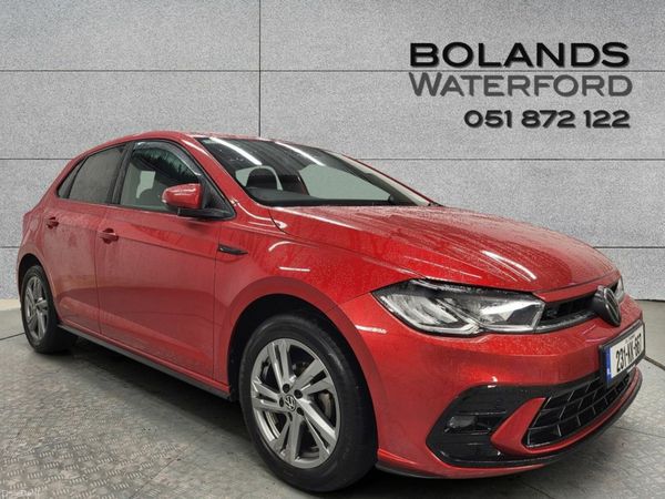 Volkswagen Polo Hatchback, Petrol, 2023, Red