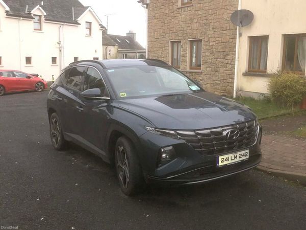 Hyundai Tucson SUV, Petrol Plug-in Hybrid, 2024, Blue