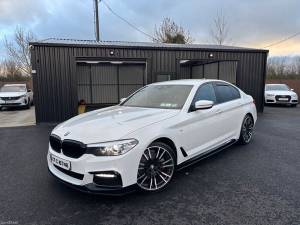BMW 5-Series Saloon, Diesel, 2017, White
