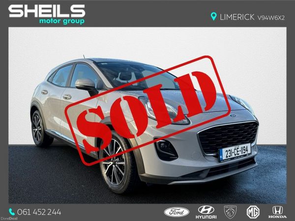 Ford Puma MPV, Petrol Hybrid, 2023, Grey