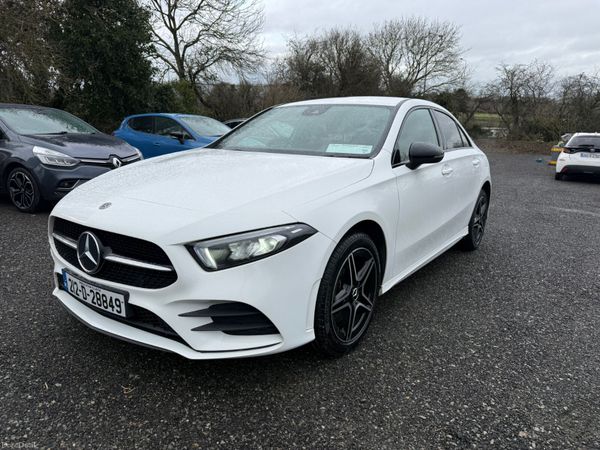 Mercedes-Benz A-Class Saloon, Petrol Plug-in Hybrid, 2021, White