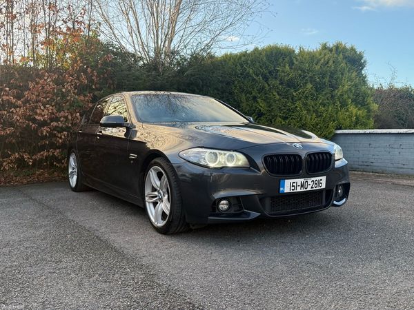 BMW 5-Series Saloon, Diesel, 2015, Grey