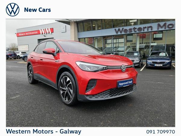 Volkswagen ID.4 Hatchback, Electric, 2023, Red