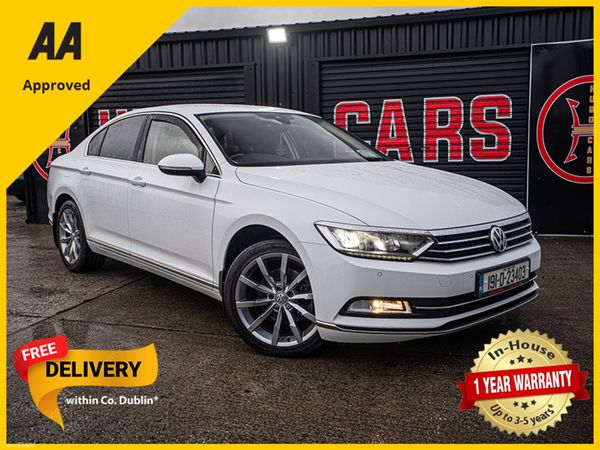 Volkswagen Passat Saloon, Diesel, 2019, White