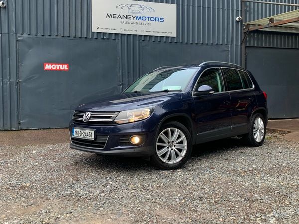 Volkswagen Tiguan SUV, Diesel, 2016, Blue