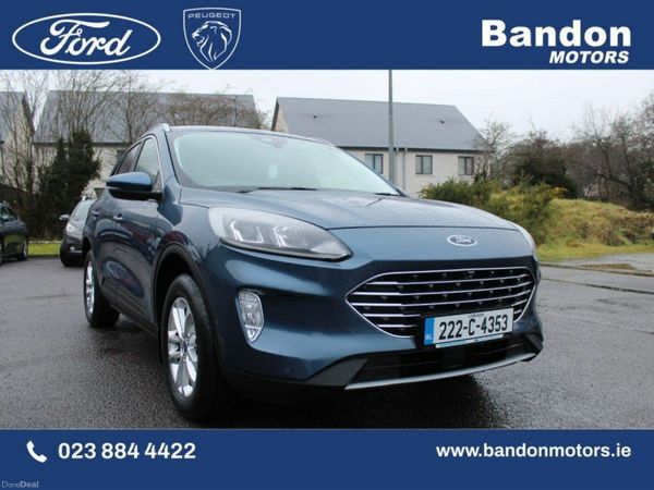 Ford Kuga SUV, Petrol Hybrid, 2022, Blue