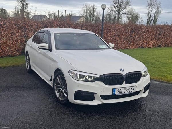 BMW 5-Series Saloon, Diesel, 2020, White