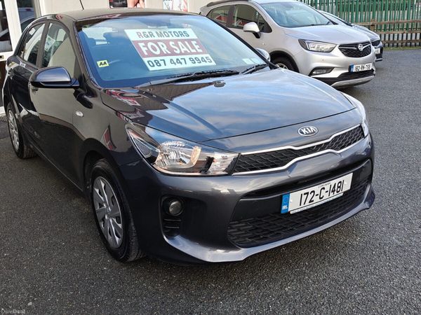 Kia Rio Hatchback, Petrol, 2017, Grey
