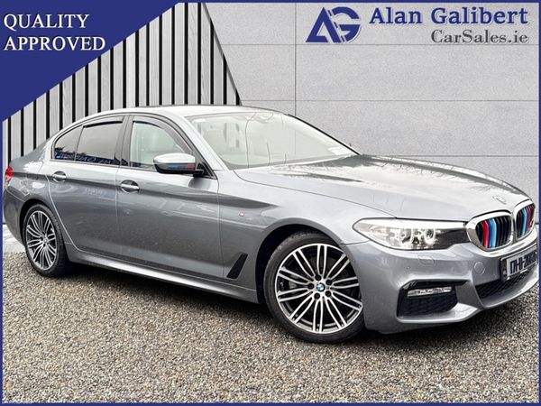 BMW 5-Series Saloon, Diesel, 2017, Grey
