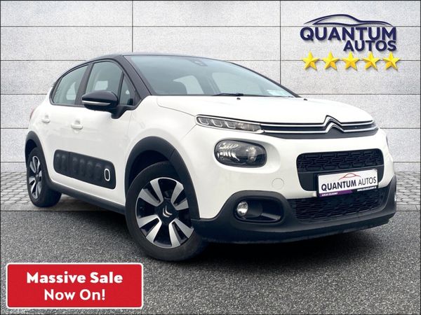 Citroen C3 Hatchback, Petrol, 2019, White