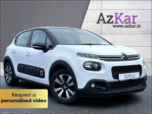 Citroen C3 Hatchback, Petrol, 2019, White