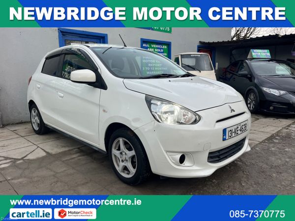 Mitsubishi Mirage Hatchback, Petrol, 2013, White