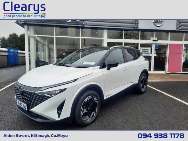 Nissan Qashqai MPV, Petrol Hybrid, 2026, White