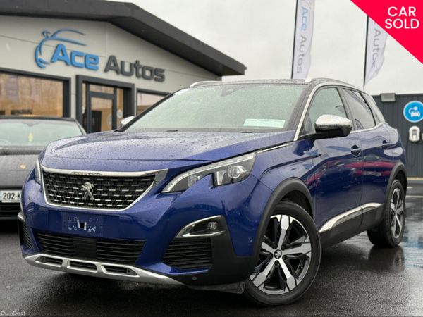 Peugeot 3008 SUV, Diesel, 2018, Blue