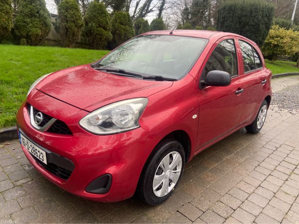 Nissan Micra Hatchback, Petrol, 2016, Red