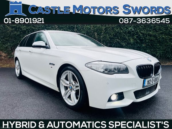 BMW 5-Series Estate, Diesel, 2016, White