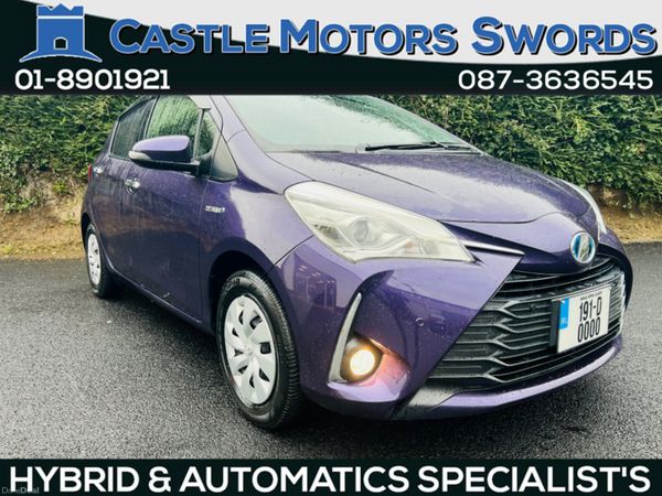 Toyota Vitz Hatchback, Petrol Hybrid, 2019, Purple