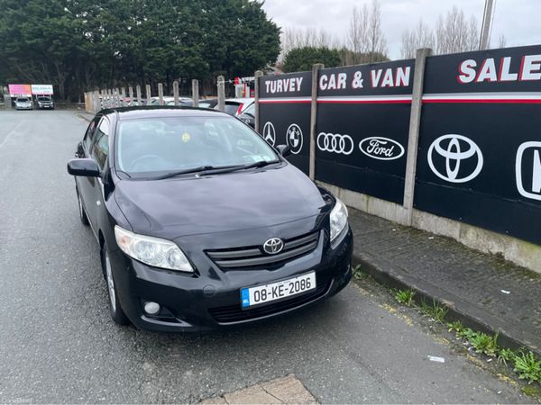 Toyota Corolla Saloon, Petrol, 2008, Black