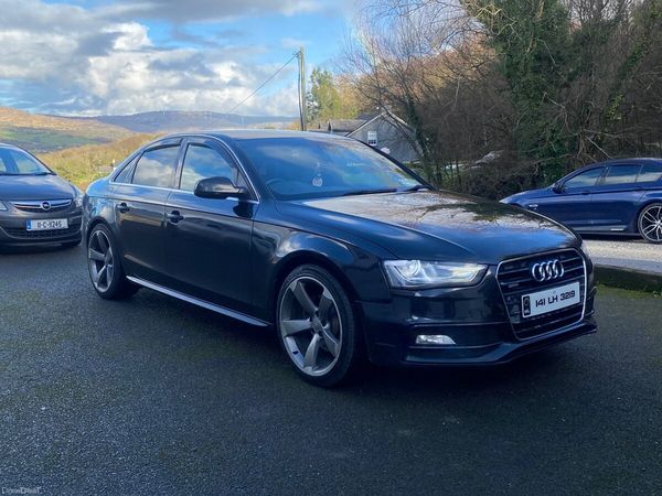 Audi A4 Saloon, Diesel, 2014, Black