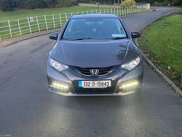 Honda Civic Hatchback, Diesel, 2013, Brown