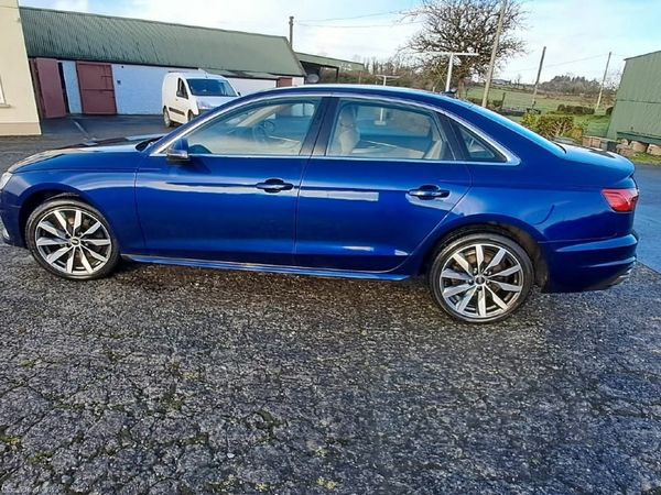 Audi A4 Saloon, Diesel, 2023, Blue