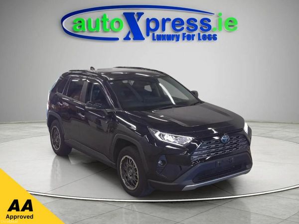 Toyota RAV4 SUV, Petrol Hybrid, 2020, Black