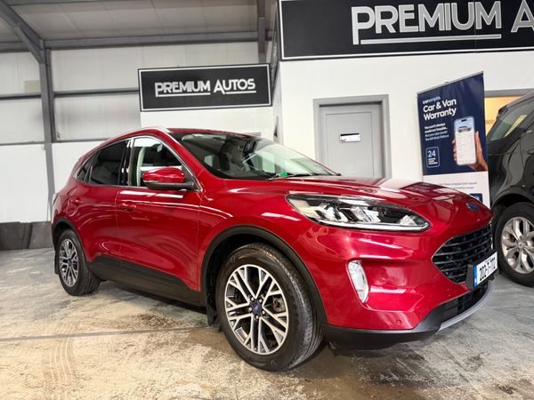 Ford Kuga SUV, Petrol Plug-in Hybrid, 2020, Red