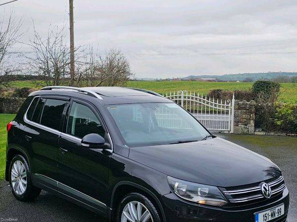 Volkswagen Tiguan SUV, Diesel, 2015, Black