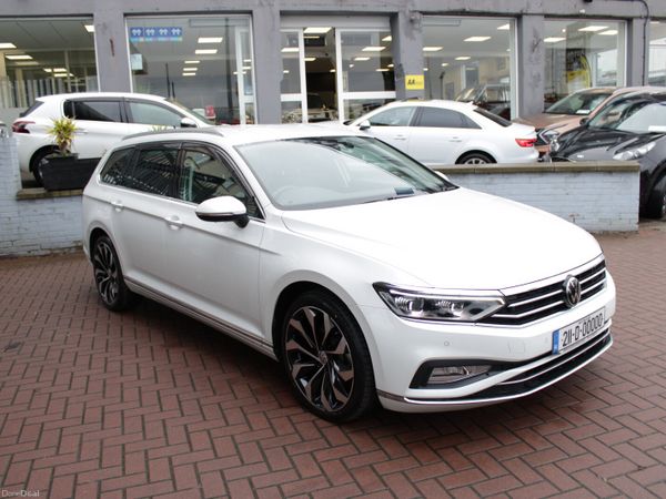 Volkswagen Passat Estate, Diesel, 2021, White