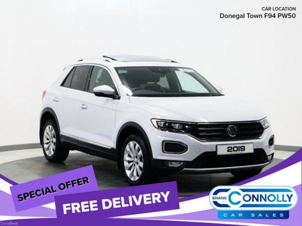 Volkswagen T-Roc SUV, Petrol, 2019, White