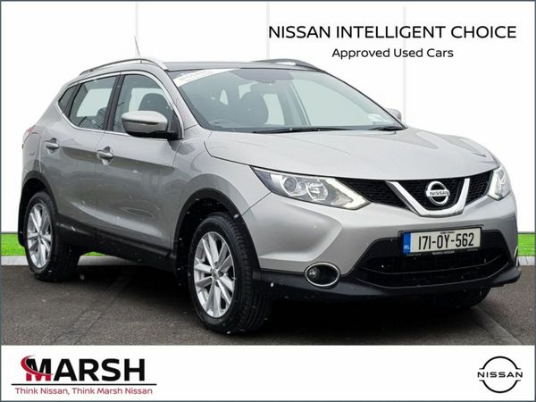 Nissan Qashqai SUV, Diesel, 2017, Silver