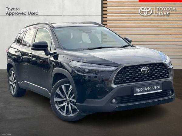 Toyota Corolla Cross SUV, Petrol Hybrid, 2024, Black