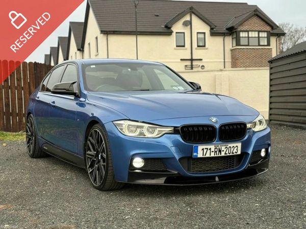 BMW 3-Series Saloon, Diesel, 2017, Blue