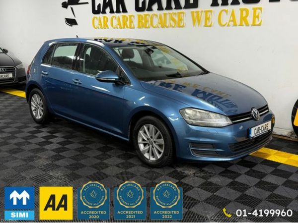 Volkswagen Golf Hatchback, Petrol, 2015, Blue