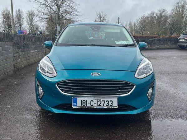 Ford Fiesta Hatchback, Petrol, 2018, Blue