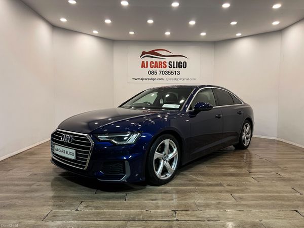 Audi A6 Saloon, Diesel, 2020, Blue