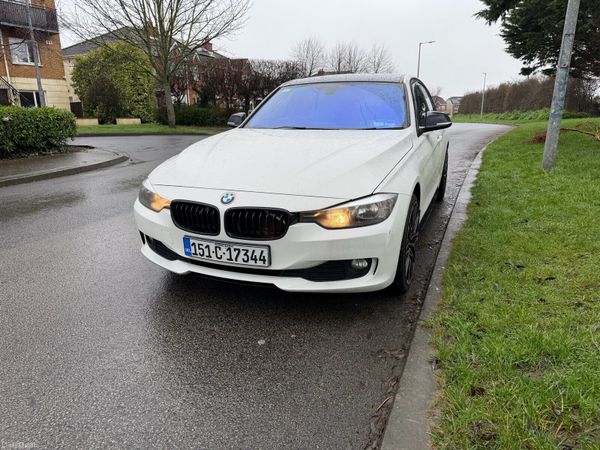 BMW 3-Series Saloon, Diesel, 2015, White