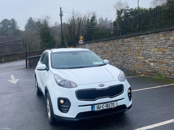 Kia Sportage SUV, Diesel, 2016, White