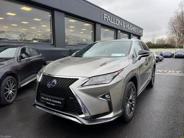 Lexus RX SUV, Petrol Hybrid, 2017, Silver