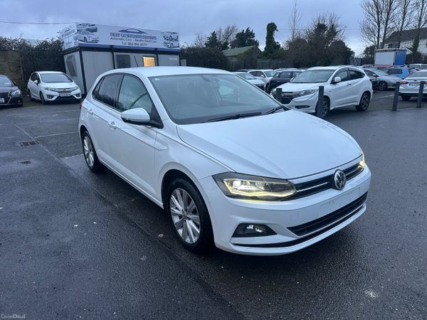 Volkswagen Polo Hatchback, Petrol, 2018, White