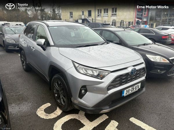 Toyota RAV4 SUV, Petrol Hybrid, 2024, Silver