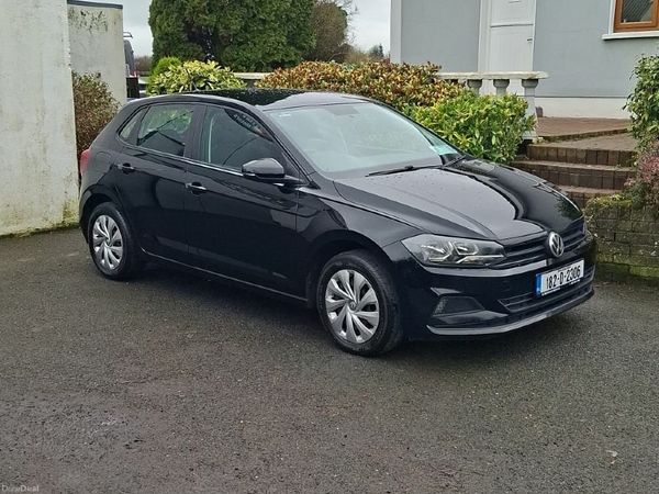 Volkswagen Polo Hatchback, Petrol, 2018, Black
