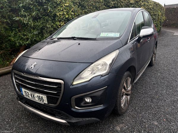 Peugeot 3008 SUV, Diesel, 2015, Blue