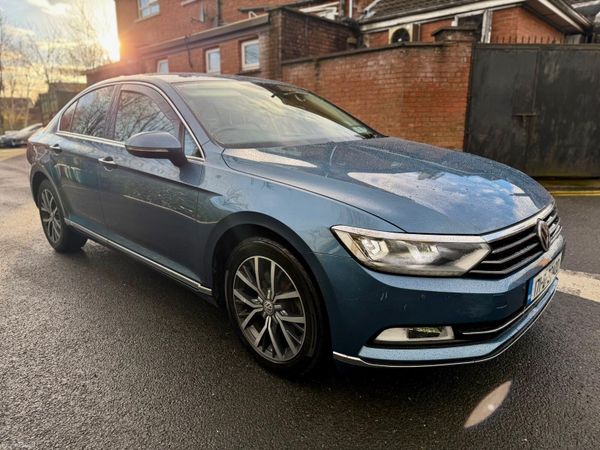 Volkswagen Passat Saloon, Diesel, 2017, Blue