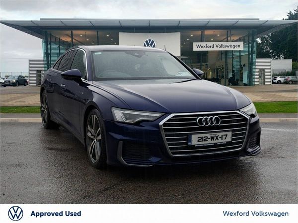 Audi A6 Saloon, Diesel, 2021, Blue