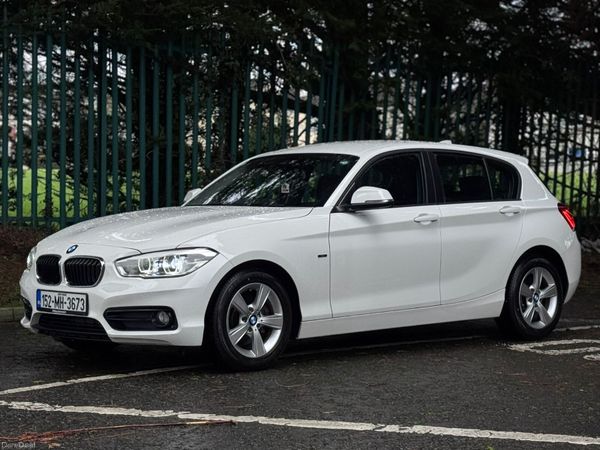 BMW 1-Series Hatchback, Petrol, 2015, White