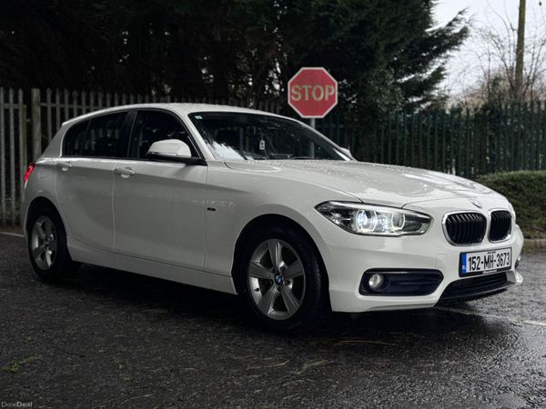 BMW 1-Series Hatchback, Petrol, 2015, White