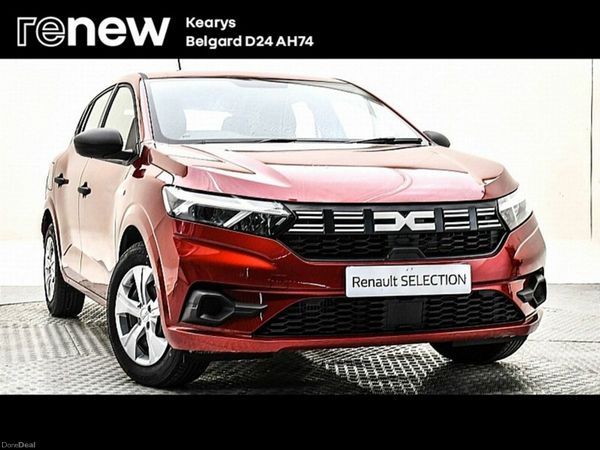 Dacia Sandero Hatchback, Petrol, 2023, Red