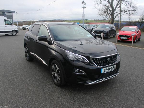 Peugeot 3008 Hatchback, Diesel, 2018, Black